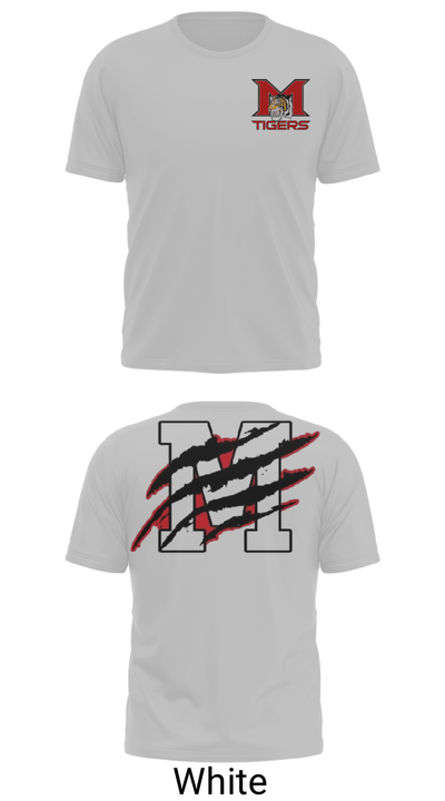 Mansfield High School Basketball 93945191 Short Sleeve Performance Shirt - 5
