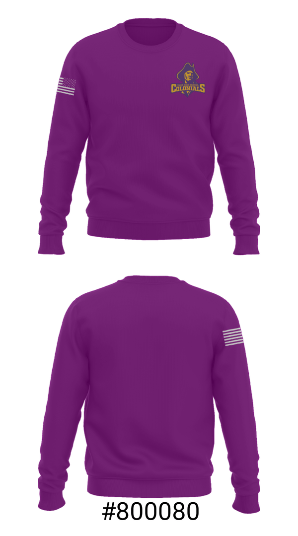 Crew Neck Sweatshirt, Clay High School Swimming, Swimming, Teamtime, Team time, sublimation, custom sports apparel, team uniforms, spirit wear, spiritwear, sports uniforms, custom shirts, team store, custom team store, fundraiser sports, apparel fundraiser