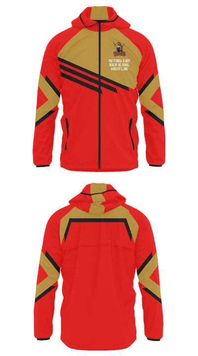 Victoria East High School Wrestling 25691035 Windbreaker - 27