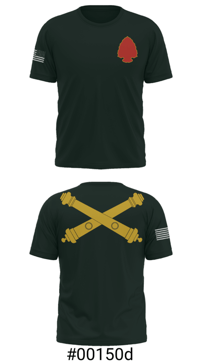 1-109th FA 47038800 Short Sleeve Performance Shirt - 6