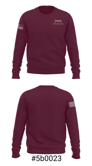 Crew Neck Sweatshirt, The Bridge Academy, Spirit Store, Teamtime, Team time, sublimation, custom sports apparel, team uniforms, spirit wear, spiritwear, sports uniforms, custom shirts, team store, custom team store, fundraiser sports, apparel fundraiser