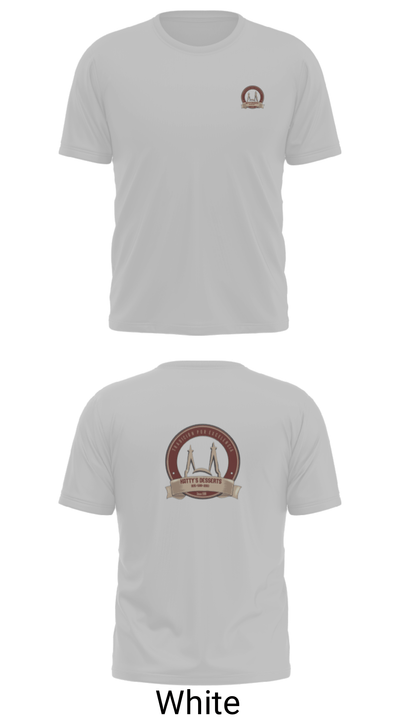 Kattys Desserts 37406355 Short Sleeve Performance Shirt - 5