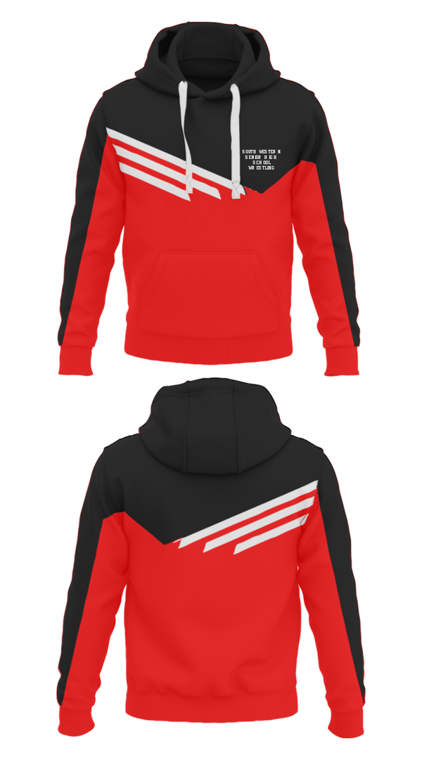 Hoodie, South Western Senior High School Wrestling, Wrestling, Teamtime, Team time, sublimation, custom sports apparel, team uniforms, spirit wear, spiritwear, sports uniforms, custom shirts, team store, custom team store, fundraiser sports, apparel fundraiser