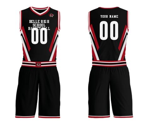 Womens Reversible Basketball Jersey, Belle High School Basketball, Women's Basketball, Teamtime, Team time, sublimation, custom sports apparel, team uniforms, spirit wear, spiritwear, sports uniforms, custom shirts, team store, custom team store, fundraiser sports, apparel fundraiser
