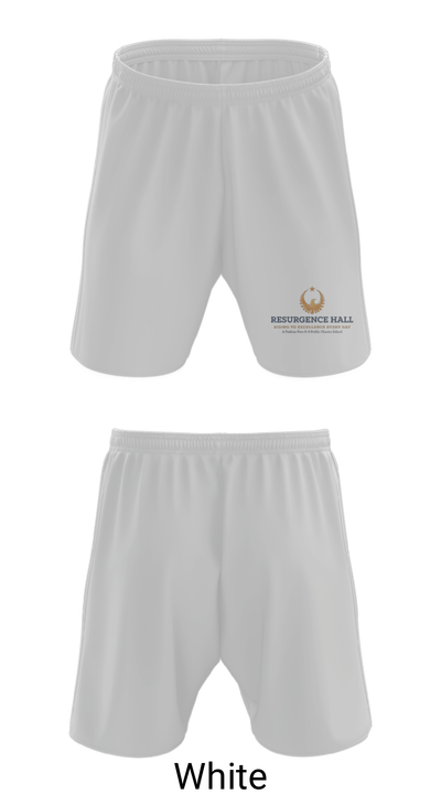 Resurgence Hall Charter School 36566895 Athletic Shorts With Pockets - 1