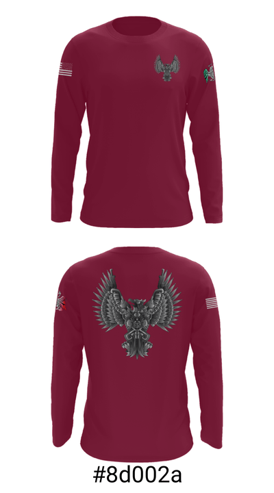 Design Roofing LLC 4442917 Long Sleeve Performance Shirt - 18