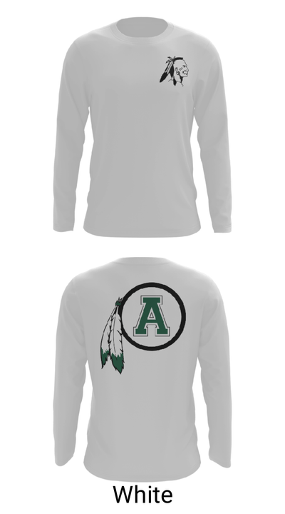 Avon Central High School Basketball 61506869 Long Sleeve Performance Shirt - 4