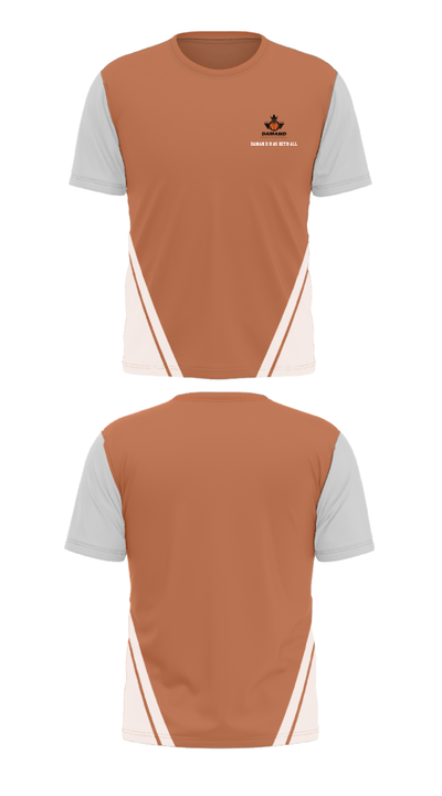 Damand Basketball 15814956 Short Sleeve Performance Shirt - 23