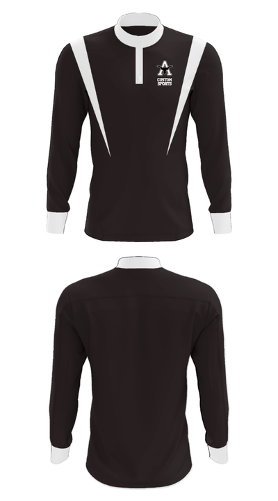 Agate 1613283 Quarter Zip Jacket - 30