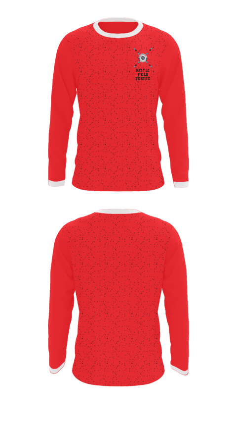 Long Sleeve Performance Shirt, Battle Field Tested, Men's Basketball, Teamtime, Team time, sublimation, custom sports apparel, team uniforms, spirit wear, spiritwear, sports uniforms, custom shirts, team store, custom team store, fundraiser sports, apparel fundraiser