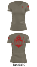 RSS EMPIRE STATE 18505980 Women's Short Sleeve V-neck Shirt - 36