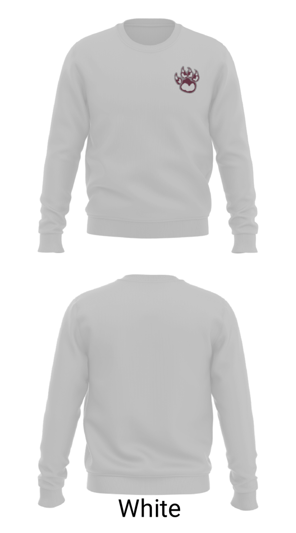 Crew Neck Sweatshirt, Sherman High School, Spirit Store, Teamtime, Team time, sublimation, custom sports apparel, team uniforms, spirit wear, spiritwear, sports uniforms, custom shirts, team store, custom team store, fundraiser sports, apparel fundraiser