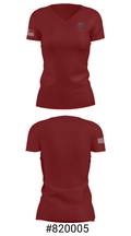 Industrial High School 80543667 Women's Short Sleeve V-neck Shirt - 21