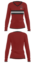 Pennock Elementary 29202016 Women's Long Sleeve V-neck Shirt - 31