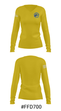 Ardsley High School Wrestling 41813138 Women's Long Sleeve V-neck Shirt - 20