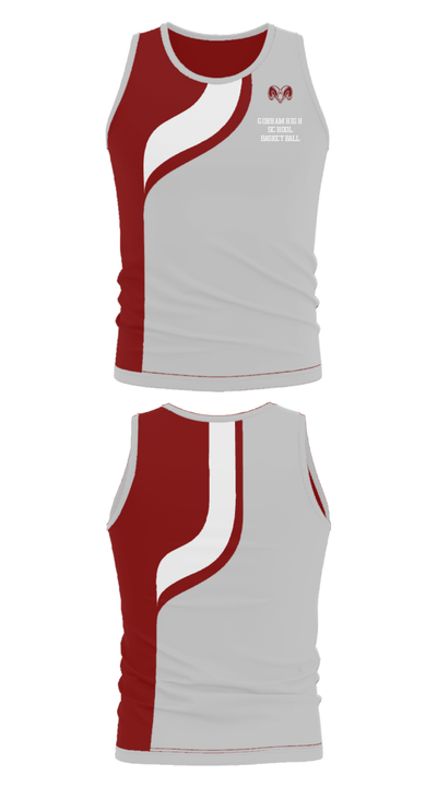 Gorham High School Basketball 33683161 Tank Top - 36