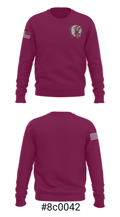 Elko High School 65773406 Crew Neck Sweatshirt - 16