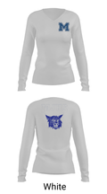 Mattanawcook Junior High School 18128146 Women's Long Sleeve V-neck Shirt - 6