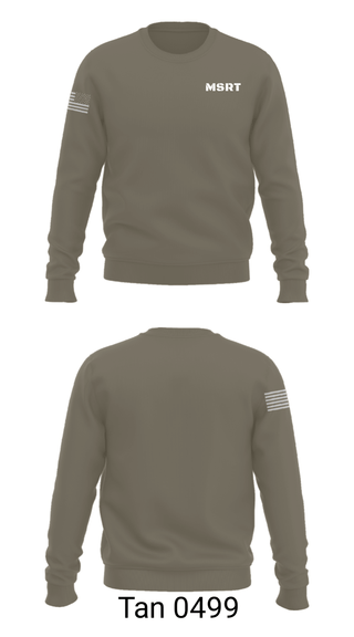 Crew Neck Sweatshirt, MSRT, Coast Guard, Teamtime, Team time, sublimation, custom sports apparel, team uniforms, spirit wear, spiritwear, sports uniforms, custom shirts, team store, custom team store, fundraiser sports, apparel fundraiser