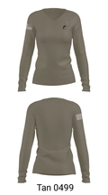 2nd Force Recon Co 34852690 Women's Long Sleeve V-neck Shirt - 39