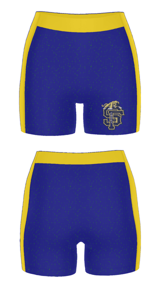 Women's Compression Shorts, Sumner-Fredericksburg High School Basketball, Women's Basketball, Teamtime, Team time, sublimation, custom sports apparel, team uniforms, spirit wear, spiritwear, sports uniforms, custom shirts, team store, custom team store, fundraiser sports, apparel fundraiser