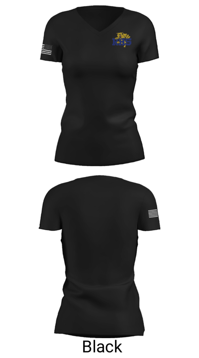 Riley High School Wrestling 31032576 Women's Short Sleeve V-neck Shirt - 14