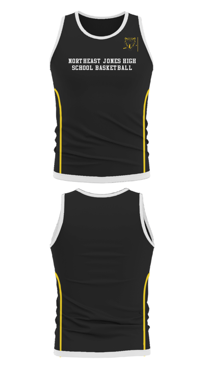 Northeast Jones High School Basketball 17103640 Tank Top - 38