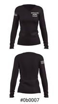 Willowside Middle School 14693352 Women's Long Sleeve V-neck Shirt - 20
