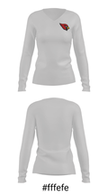 Canfield High School Hockey 37257730 Women's Long Sleeve V-neck Shirt - 20