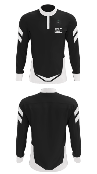 Quarter Zip Jacket, Holy Grill, , Teamtime, Team time, sublimation, custom sports apparel, team uniforms, spirit wear, spiritwear, sports uniforms, custom shirts, team store, custom team store, fundraiser sports, apparel fundraiser