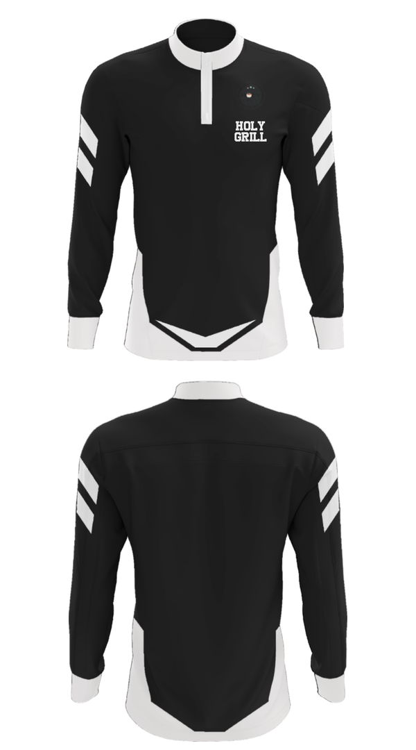 Quarter Zip Jacket, Holy Grill, , Teamtime, Team time, sublimation, custom sports apparel, team uniforms, spirit wear, spiritwear, sports uniforms, custom shirts, team store, custom team store, fundraiser sports, apparel fundraiser