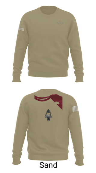 Crew Neck Sweatshirt, , Army, Teamtime, Team time, sublimation, custom sports apparel, team uniforms, spirit wear, spiritwear, sports uniforms, custom shirts, team store, custom team store, fundraiser sports, apparel fundraiser