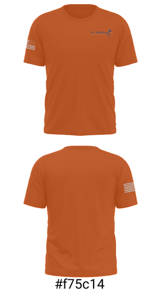 Short Sleeve Performance Shirt, St Matthews Lutheran School, Spirit Store, Teamtime, Team time, sublimation, custom sports apparel, team uniforms, spirit wear, spiritwear, sports uniforms, custom shirts, team store, custom team store, fundraiser sports, apparel fundraiser