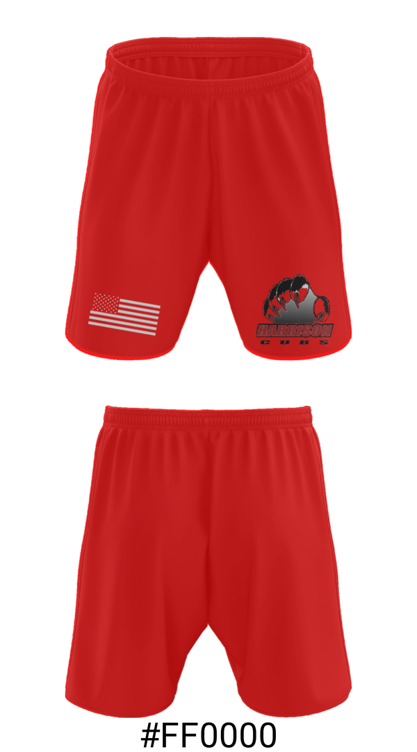Athletic Shorts With Pockets, Harrison Middle School Basketball, Women's Basketball, Teamtime, Team time, sublimation, custom sports apparel, team uniforms, spirit wear, spiritwear, sports uniforms, custom shirts, team store, custom team store, fundraiser sports, apparel fundraiser