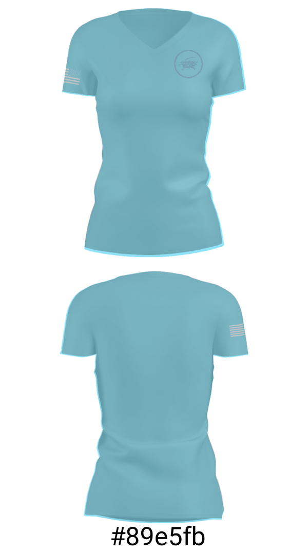 Women's Short Sleeve Vneck Shirt, Skyline High School Wrestling, Wrestling, Teamtime, Team time, sublimation, custom sports apparel, team uniforms, spirit wear, spiritwear, sports uniforms, custom shirts, team store, custom team store, fundraiser sports, apparel fundraiser