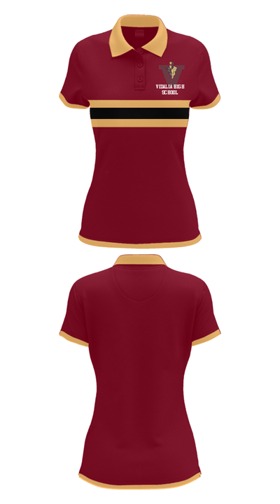 Vidalia High School 92003304 Short Sleeve Performance Polo - 35