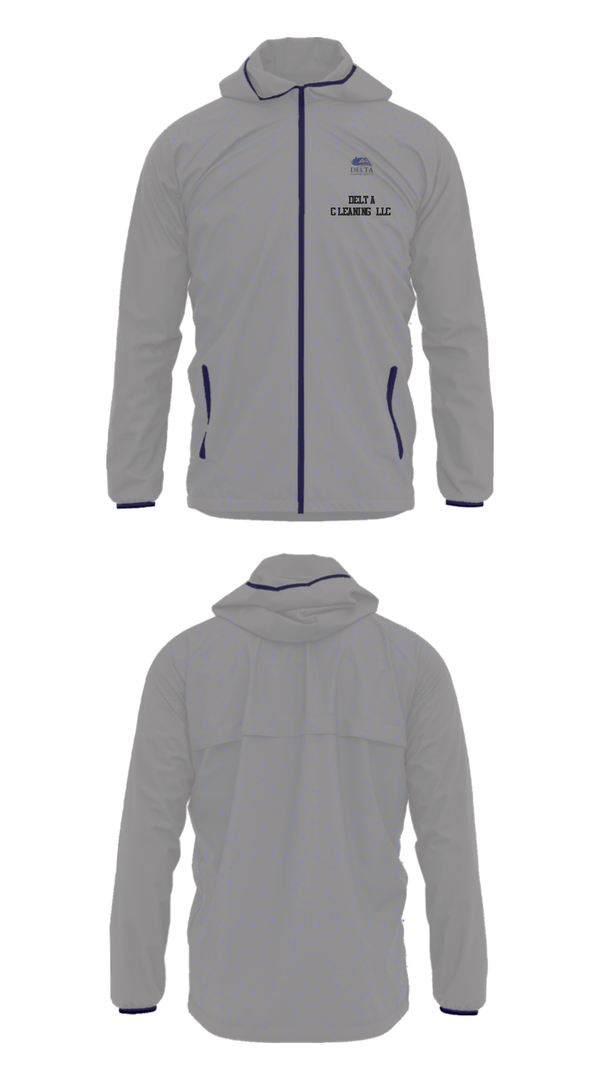 Windbreaker, Delta cleaning LLC, , Teamtime, Team time, sublimation, custom sports apparel, team uniforms, spirit wear, spiritwear, sports uniforms, custom shirts, team store, custom team store, fundraiser sports, apparel fundraiser