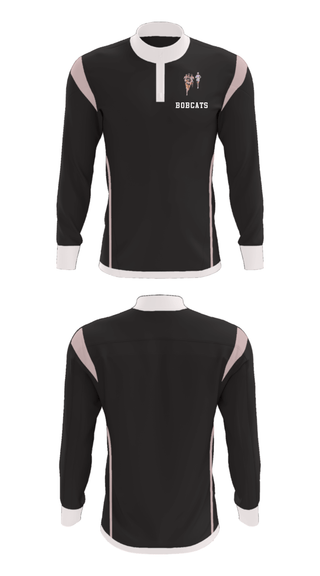 Quarter Zip Jacket, Bobcats, Cross Country, Teamtime, Team time, sublimation, custom sports apparel, team uniforms, spirit wear, spiritwear, sports uniforms, custom shirts, team store, custom team store, fundraiser sports, apparel fundraiser