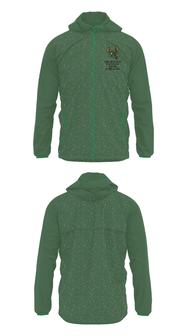 Windbreaker, Lawrence Free State High School Gymnastics, Spirit Store, Teamtime, Team time, sublimation, custom sports apparel, team uniforms, spirit wear, spiritwear, sports uniforms, custom shirts, team store, custom team store, fundraiser sports, apparel fundraiser