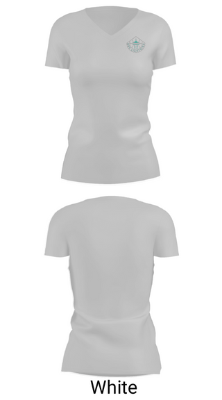 Women's Short Sleeve Vneck Shirt, NRV Lady Lightning, Women's Basketball, Teamtime, Team time, sublimation, custom sports apparel, team uniforms, spirit wear, spiritwear, sports uniforms, custom shirts, team store, custom team store, fundraiser sports, apparel fundraiser