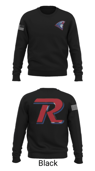 Crew Neck Sweatshirt, Revere High School Basketball, Men's Basketball, Teamtime, Team time, sublimation, custom sports apparel, team uniforms, spirit wear, spiritwear, sports uniforms, custom shirts, team store, custom team store, fundraiser sports, apparel fundraiser