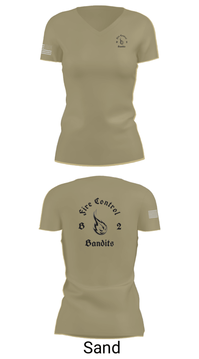 B-2 16837459 Women's Short Sleeve V-neck Shirt - 44