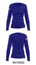 Buckeye South Elementary School 36278183 Women's Long Sleeve V-neck Shirt - 20