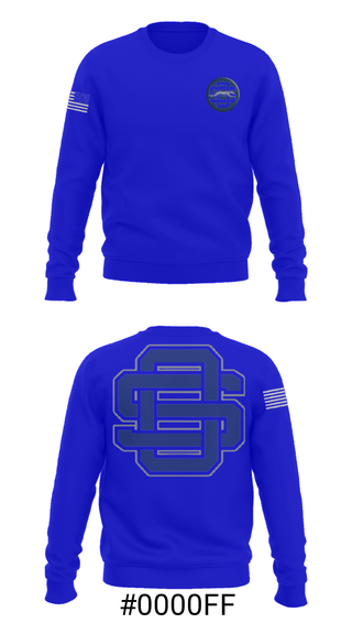 Crew Neck Sweatshirt, Ocean Springs Middle School Basketball, Women's Basketball, Teamtime, Team time, sublimation, custom sports apparel, team uniforms, spirit wear, spiritwear, sports uniforms, custom shirts, team store, custom team store, fundraiser sports, apparel fundraiser