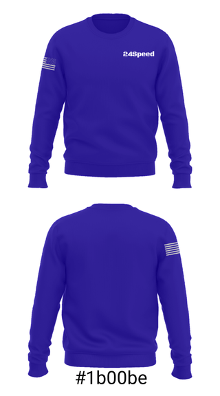 Crew Neck Sweatshirt, 24Speed, Track & Field, Teamtime, Team time, sublimation, custom sports apparel, team uniforms, spirit wear, spiritwear, sports uniforms, custom shirts, team store, custom team store, fundraiser sports, apparel fundraiser