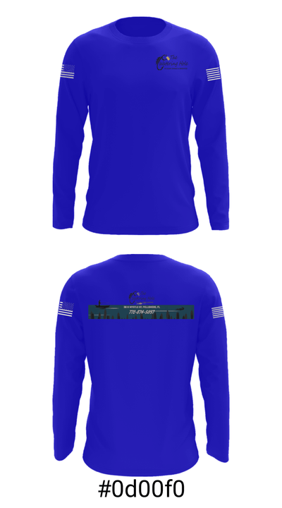 The Watering Hole at FFHQ 90730198 Long Sleeve Performance Shirt - 18