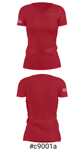 Women's Short Sleeve Vneck Shirt, St Matthew School, Spirit Store, Teamtime, Team time, sublimation, custom sports apparel, team uniforms, spirit wear, spiritwear, sports uniforms, custom shirts, team store, custom team store, fundraiser sports, apparel fundraiser