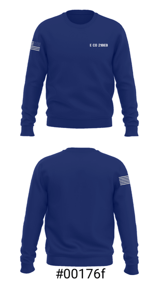 Crew Neck Sweatshirt, E CO 21BEB, Army, Teamtime, Team time, sublimation, custom sports apparel, team uniforms, spirit wear, spiritwear, sports uniforms, custom shirts, team store, custom team store, fundraiser sports, apparel fundraiser