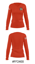 North College Hill High School Basketball 13999422 Women's Long Sleeve V-neck Shirt - 20
