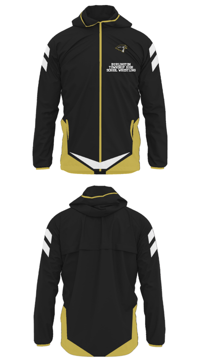 Burlington Township High School Wrestling 96364477 Windbreaker - 27